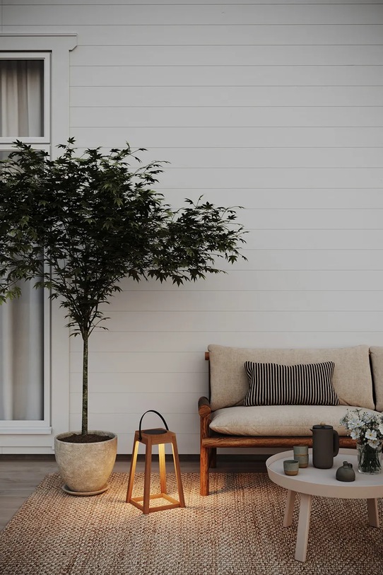 Salon i sypialnia Markslöjd lampa solarna led Nordic 54 cm 108879 żółty