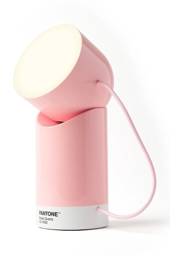 Prenosna led svetilka Lexon Orbe x Pantone LH88PT.LP roza