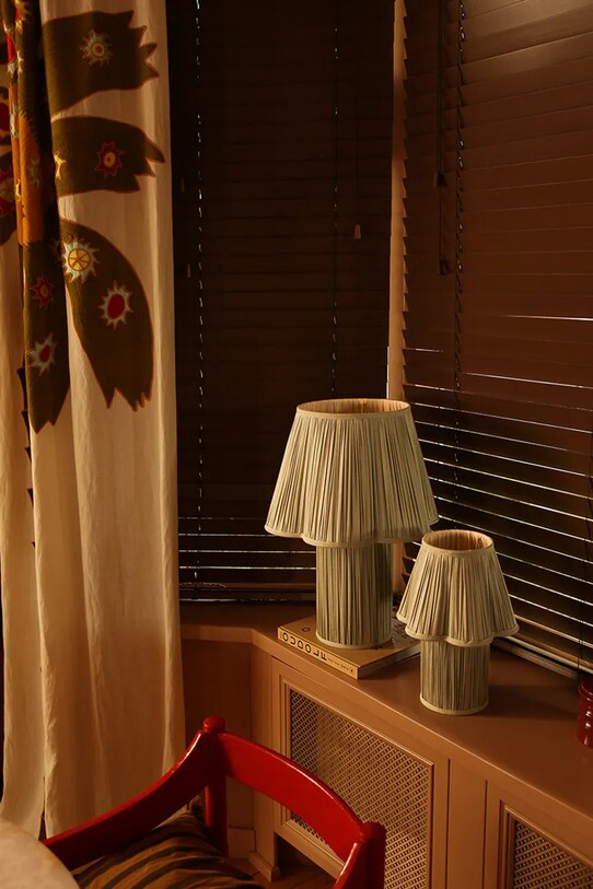 Doing Goods veioza Myra Lamp Small Silk S 1.20.60.010.060.1 verde