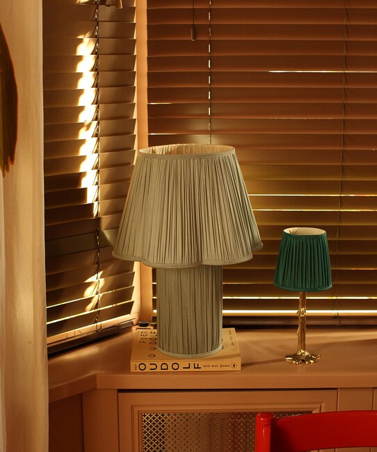 Вітальня та спальня Абажур Doing Goods Kiara Lampshade 1.20.60.500.060.1 бірюзовий