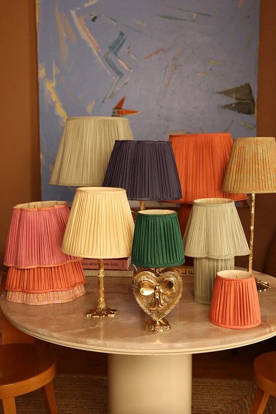 Doing Goods base per lampada da tavolo Bubbly Heart 26 cm 1.20.60.005.923.3 giallo