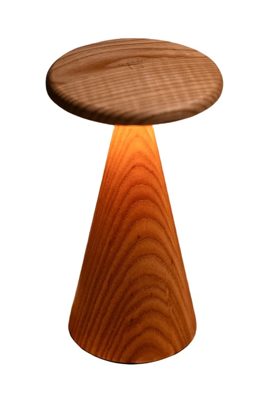 Salotto e camera Gingko Design lampada da tavolo wireless a led Sylva Mini 14 cm G056M.AH beige