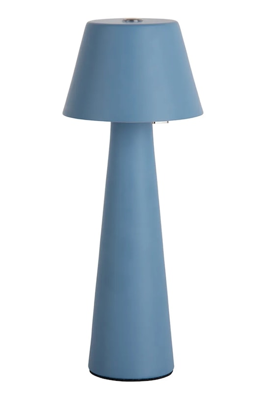 Світлодіодна бездротова настільна лампа Leitmotiv Mini LED Cone блакитний LM2242BL