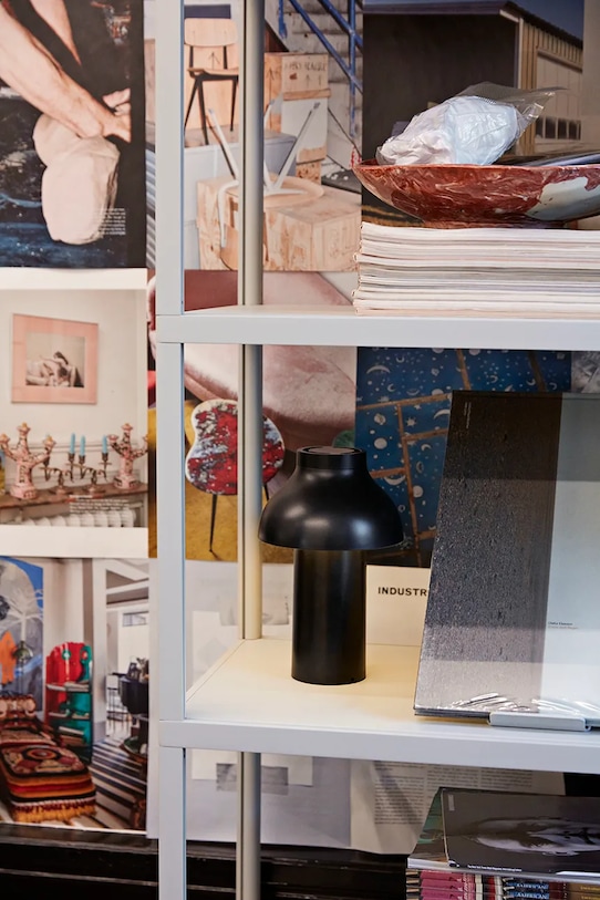 HAY lampă de masă led fără fir PC 14 x 14 x 22 cm AE913.A588 negru AA00