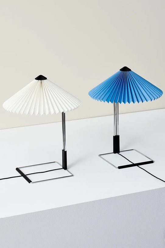 Obývacia izba a spálňa Stolná lampa HAY Matin 30 x 38 cm AA972.A577.AB77 biela