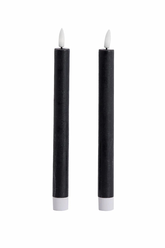 Набір свічок led Light & Living Alira 22 cm 2-pack чорний 8801912