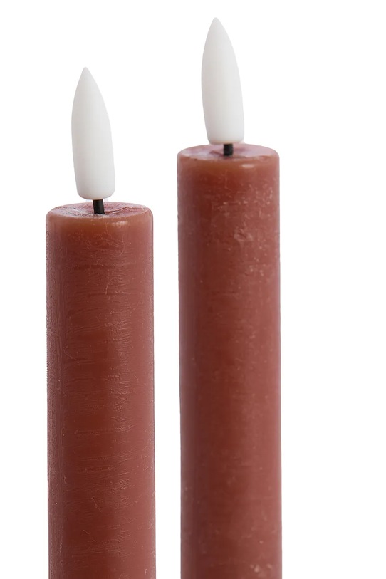 Вітальня та спальня Набір свічок led Light & Living Alira 22 cm 2-pack 8801983 червоний