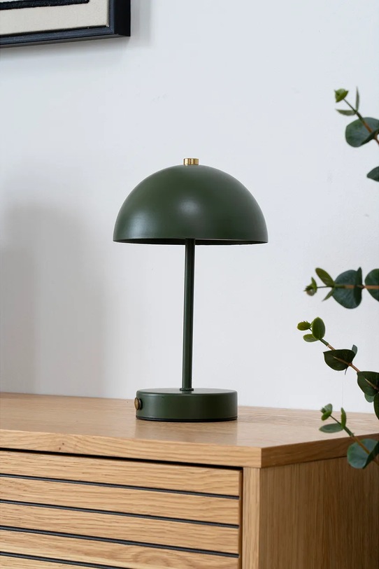 House Nordic lampa stołowa bezprzewodowa led Holt 15 x 25 cm zielony 6405200