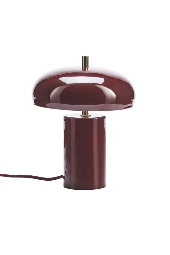Madam Stoltz lampa stołowa 18 x 24 cm bordowy L19304R