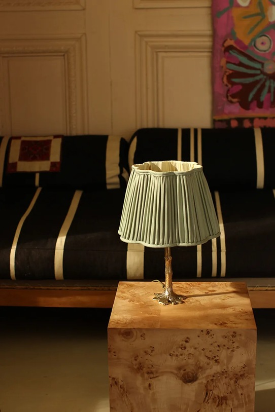 Doing Goods abażur Diya 20 x 20 x 30 cm zielony 1.20.60.510.060.4