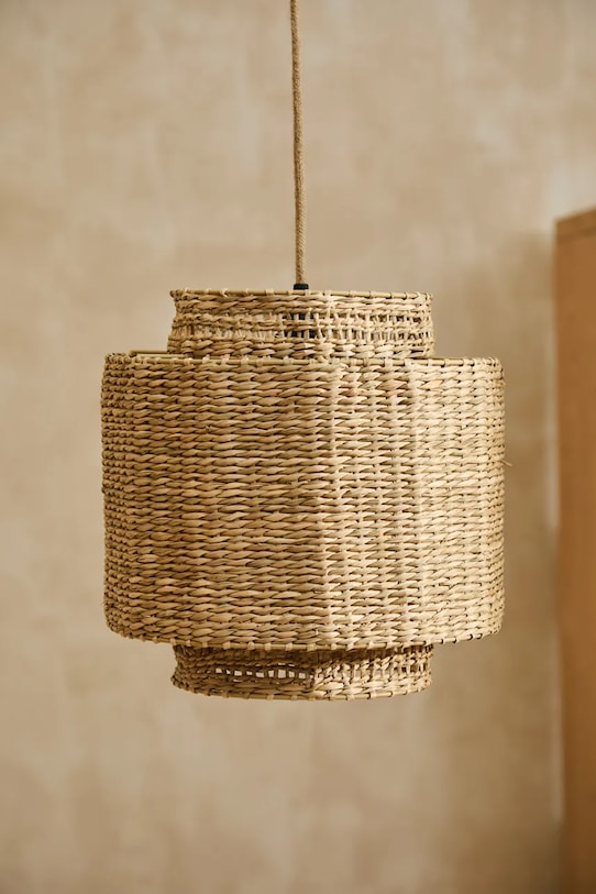 Salotto e camera Calma House paralume per lampada da soffitto Tokyo 30 x 30 x 30 cm TOKYO.L3030.NAT beige