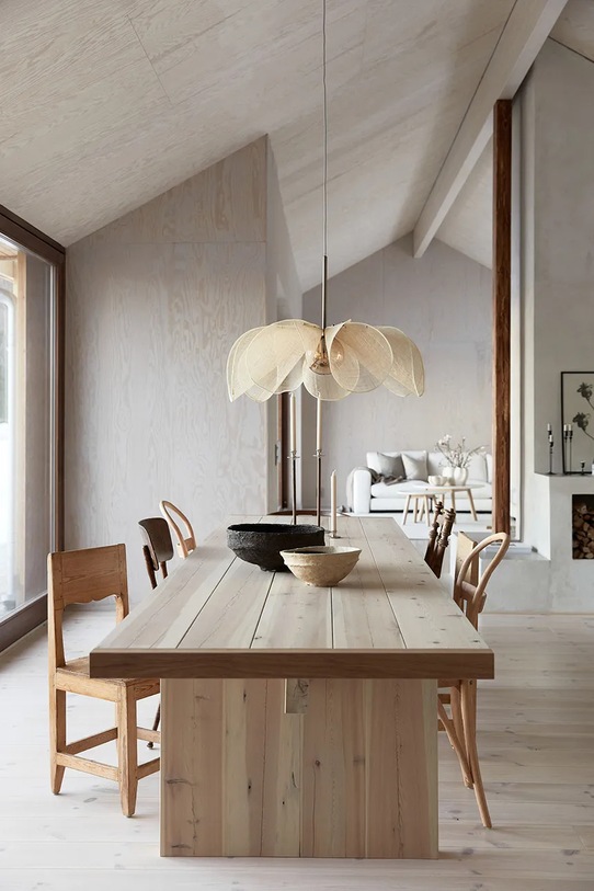 Markslöjd lampa wisząca Styrka 75 cm 108661 beżowy