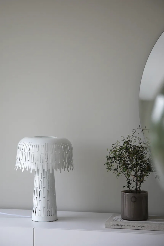 Σαλόνι και υπνοδωμάτιο Επιτραπέζιο φωτιστικό Markslöjd Verbera 26,5 x 38 cm 109006 λευκό