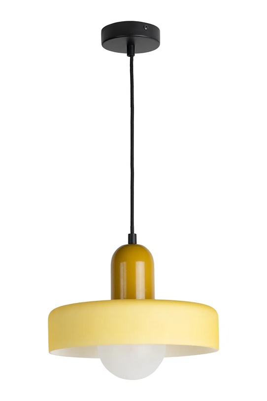 Leitmotiv lampa wisząca Opaco Grato 120 x 23 x25 cm LM2292YE żółty AA00