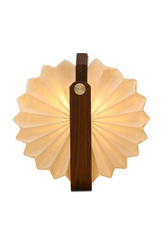 Salon i sypialnia Gingko Design lampa stołowa bezprzewodowa led Smart Origami Lamp 10,3 x 10,3 x 4 cm G033WT brązowy