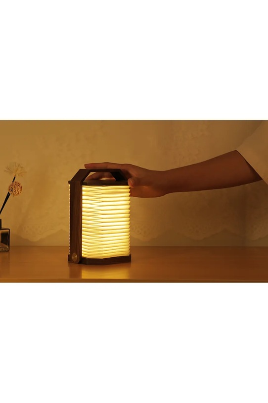 Gingko Design lampa stołowa bezprzewodowa led Smart Origami Lamp 10,3 x 10,3 x 4 cm G033WT