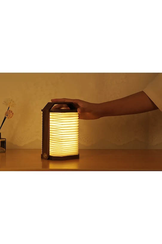 Gingko Design lampa stołowa bezprzewodowa led Smart Origami Lamp 10,3 x 10,3 x 4 cm G033WT
