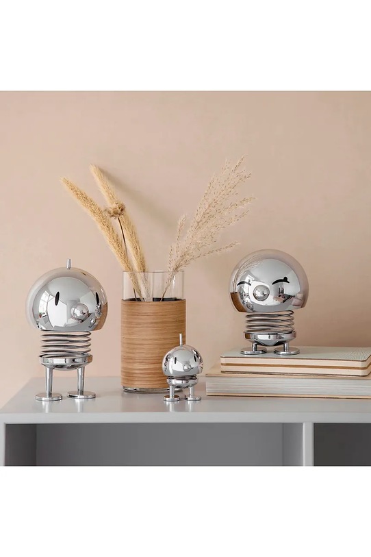 Living și dormitor Hoptimist lampă de masă led fără fir L/10 x 15 cm 32945 gri