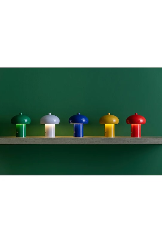 Leitmotiv lampa stołowa bezprzewodowa led Retro Seta 12,5 x 15 cm LM2277GR