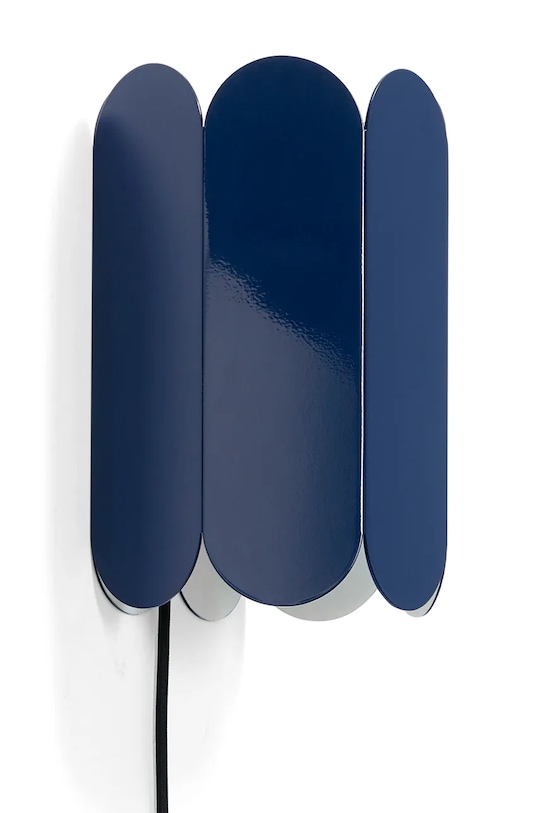 Nástenná lampa HAY Arcs 25 x 17 x 13 cm tmavomodrá AB228.A838