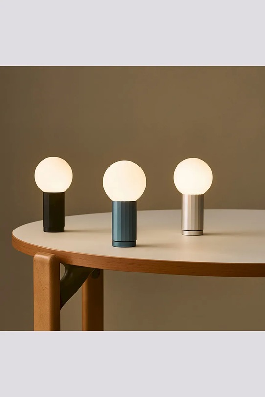 HAY lampa stołowa Turn On 20 x 10 cm szary AF420.A584