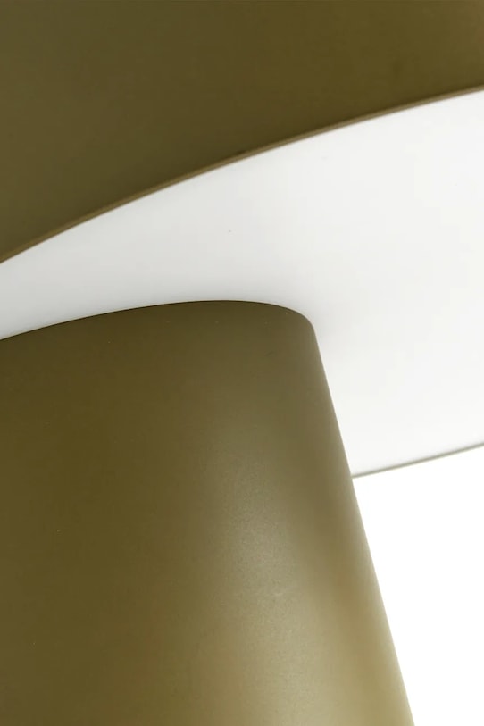Salon i sypialnia HAY lampa stołowa Slant 28 x 23,5 x 24,5 cm AB229.A399 zielony