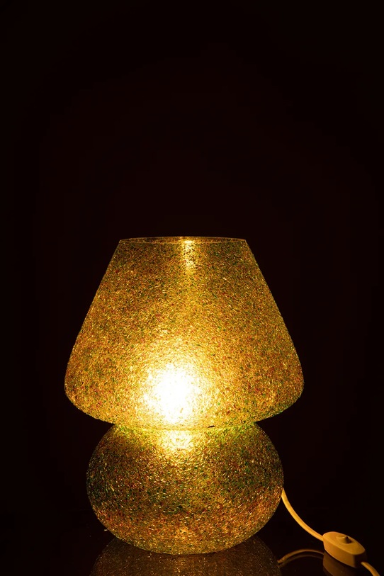 Salon i sypialnia J-Line lampa stołowa 23 x 23 x 30 cm 38050. zielony