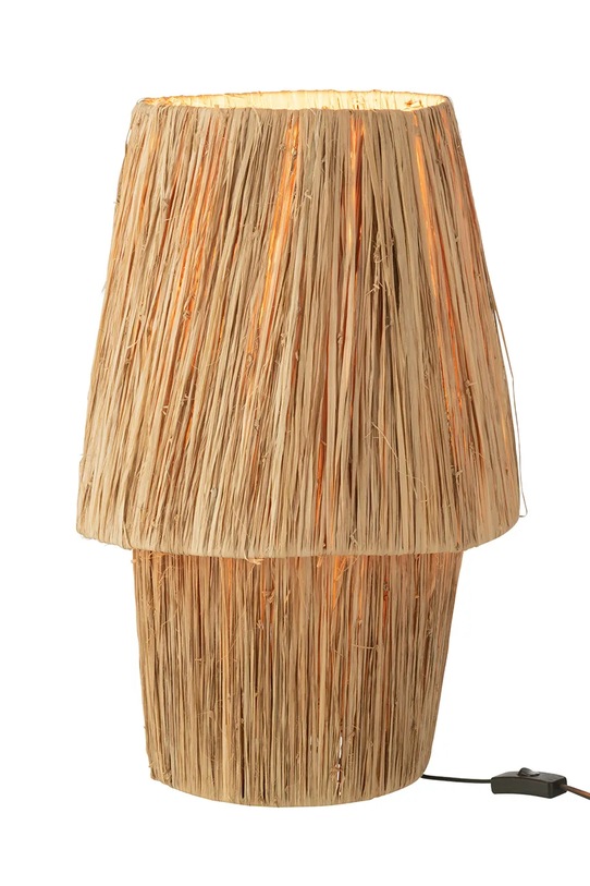 J-Line lampa stołowa 36 x 36 x 53 cm 42314 brązowy AA00