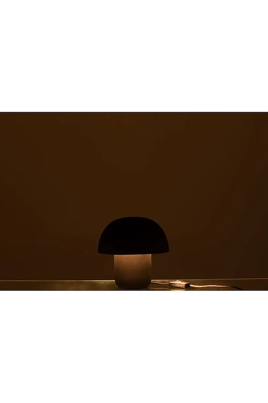 Salon i sypialnia J-Line lampa stołowa 20 x 20 cm 59040 czarny