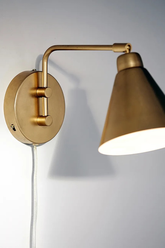 House Doctor lampa ścienna HDGame 30 x 18 x 15,5 cm żółty 203660643