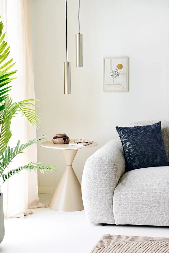 House Nordic lampa wisząca Paris 6 x 28 cm 6406322 srebrny AA00