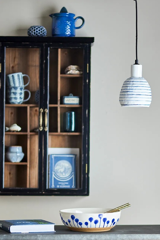 Подвесной светильник Bloomingville Elga 14,5 x 21,5 cm белый 82068762