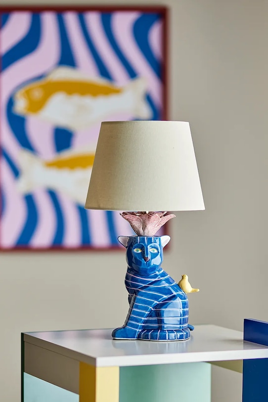 Настольная лампа Bloomingville Eri 22 x 40 cm голубой 82063261