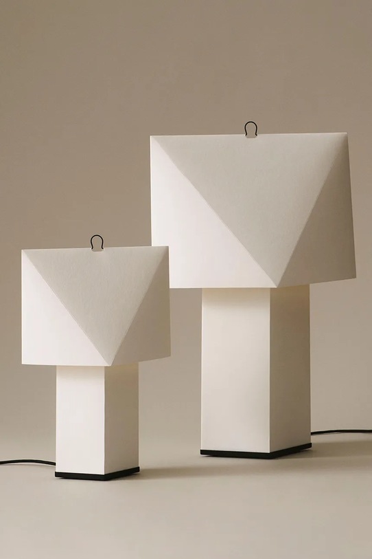 Salon i sypialnia HAY lampa stołowa 44 x 28 x 17,5 cm AF424.F519.AB77 biały