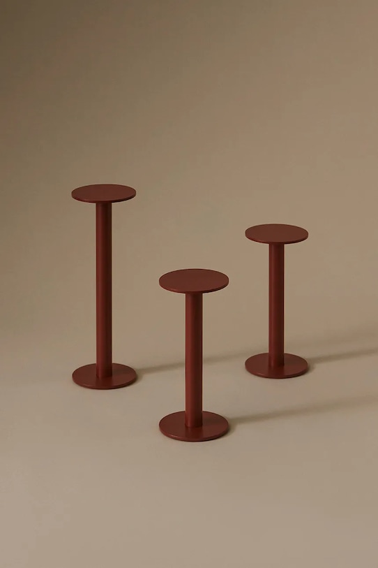 Salon i sypialnia HAY lampa bezprzewodowa led Host 22 x 10 cm AF421.F521.AP75 bordowy