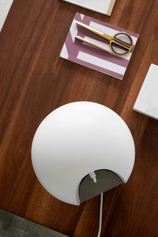 Gejst lampa stołowa ze stali nierdzewnej 28 x 40 cm biały G40101