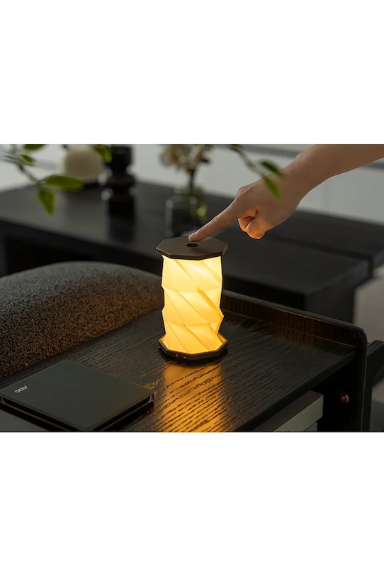 Gingko Design настільна лампа нічна 8,2 x 8,2 x 1,5 cm G036M.WT коричневий AA00