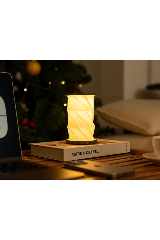 Gingko Design настільна лампа нічна 8,2 x 8,2 x 1,5 cm G036M.WT коричневий