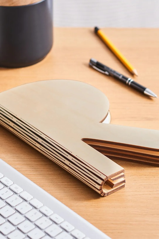 Gingko Design лампа LED 25 x 14,5 x 2,5 cm G002ME бежевий