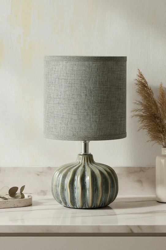 Inne lampa stołowa z ceramiki 13 x 13 x 17 cm HTLA2353.SR zielony AA00