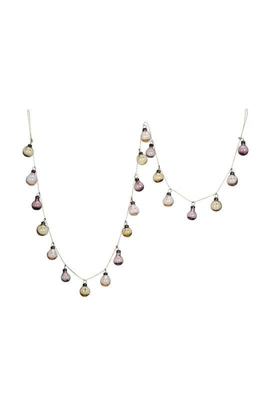 Madam Stoltz girlanda dekoracyjna ze szkła 155 cm multicolor EV.35881