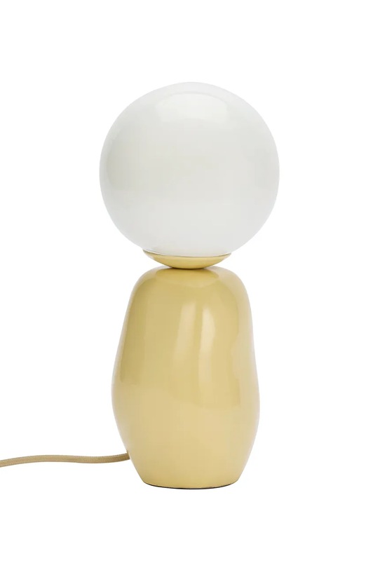 Madam Stoltz lampa stołowa z żelaza 16 x 35 cm żółty L19462Y