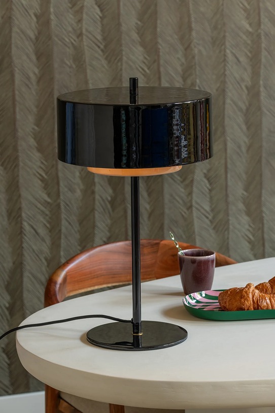 Obývacia izba a spálňa Karlsson lampa stolná zo železa LM2396BK čierna