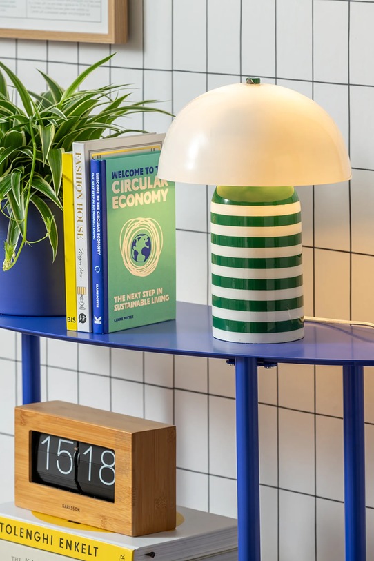 Leitmotiv lampa stołowa z żelaza LM2397GR zielony