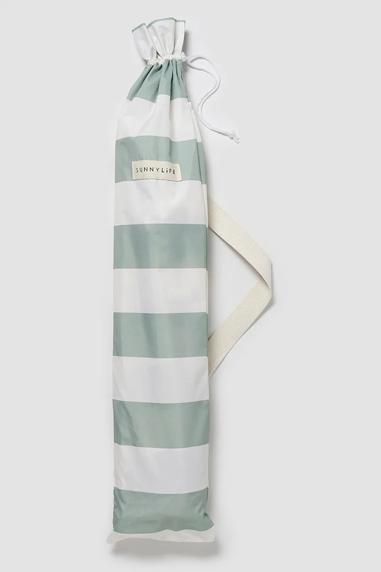 SunnyLife umbrelă de plajă La Palma Sage Stripe S51CBUSS