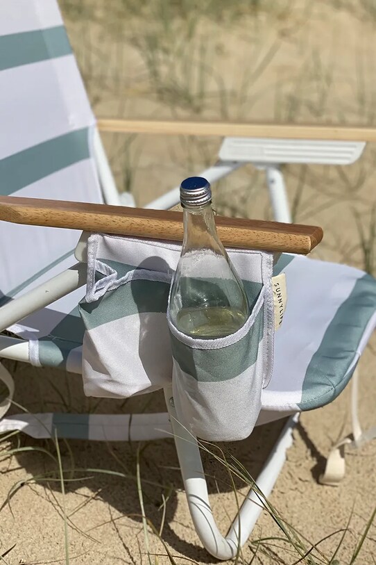 Plážová stolička SunnyLife La Palma Sage Stripe S51DBCPA