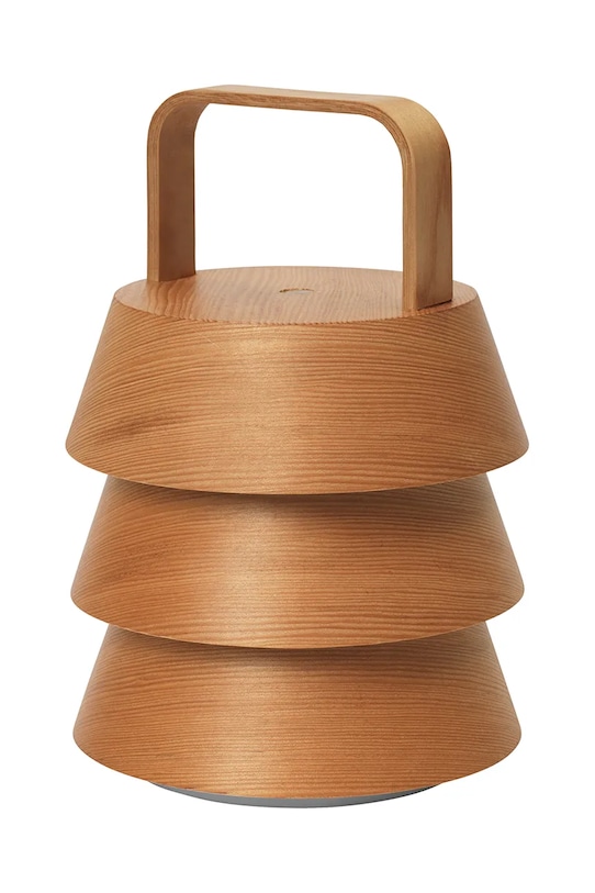 Bezdrôtová stolná lampa ferm LIVING Luver x Utzon 1104271033 béžová AA00