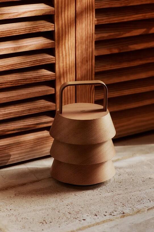 Decor Bezdrôtová stolná lampa ferm LIVING Luver x Utzon 1104271033 béžová