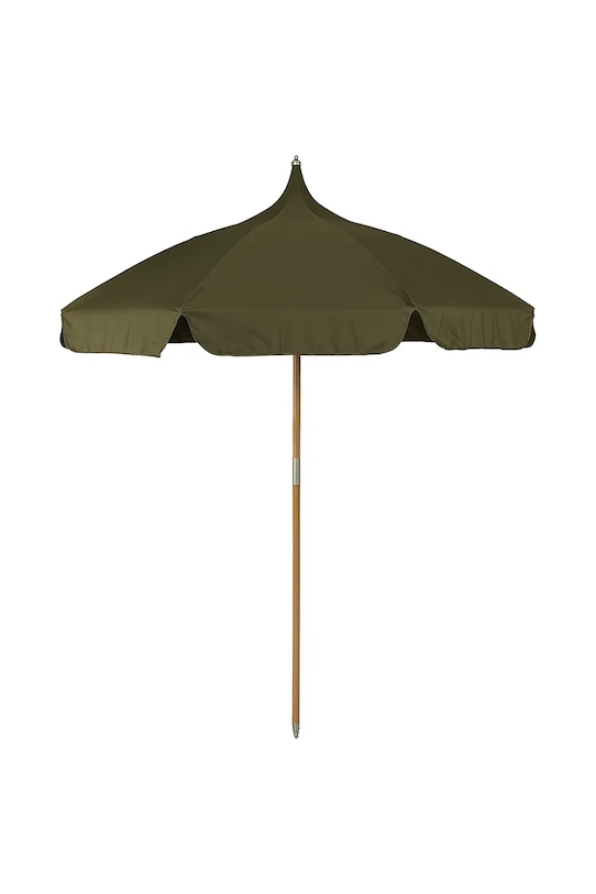 Záhradný slnečník ferm LIVING Lull zelená 1104265381