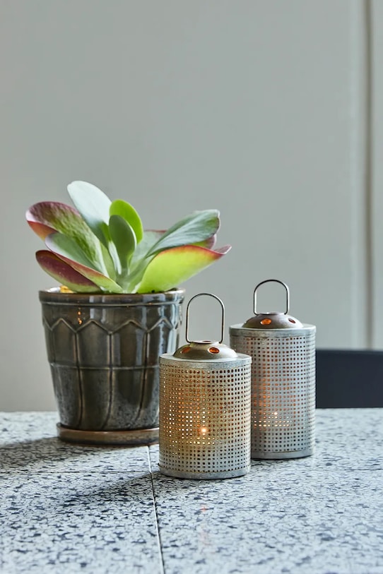 Лайфстайл Набор фонарей House Doctor HDMeta 12 / 14 cm 2 шт 900001304 мультиколор